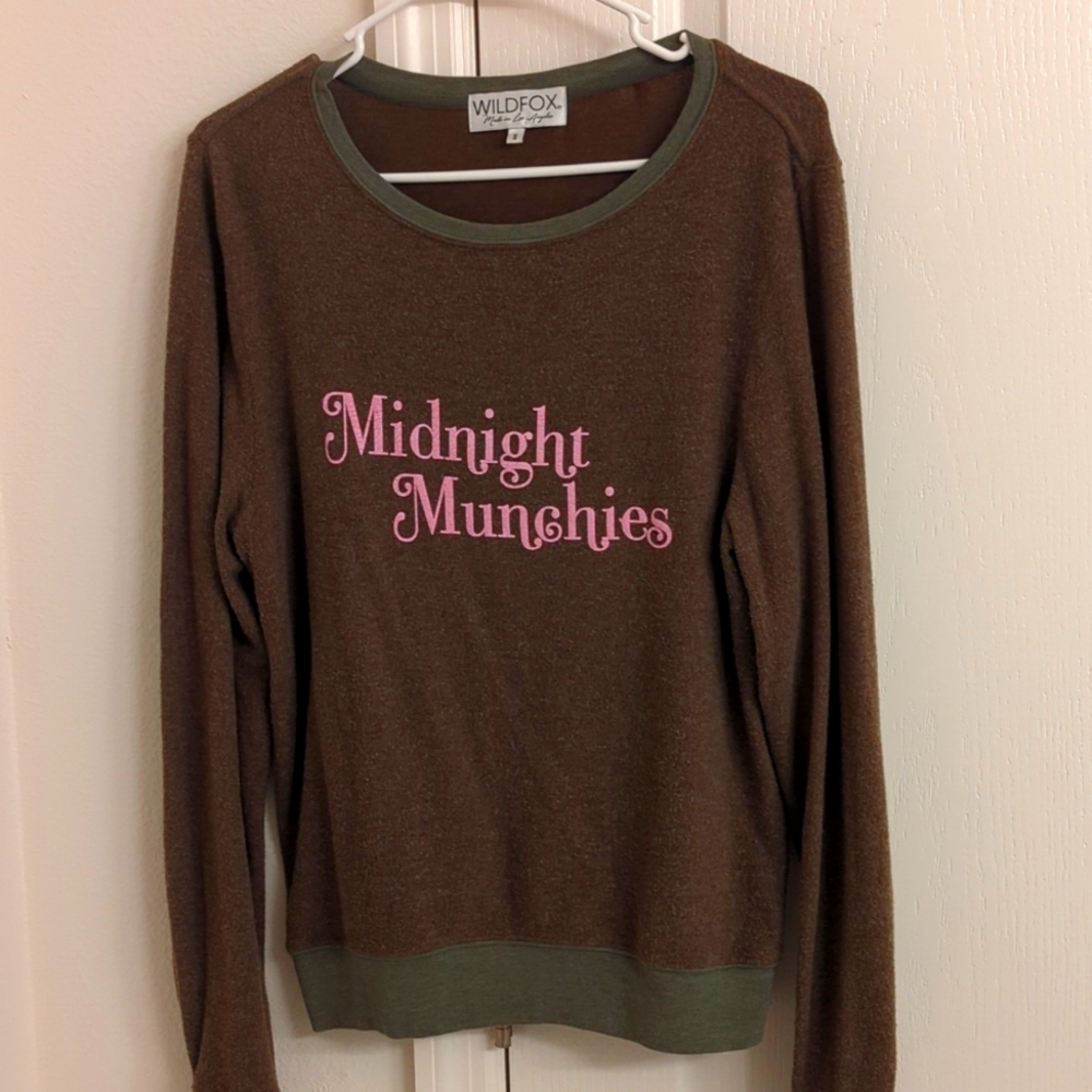 Wildfox midnight munchies sweater small